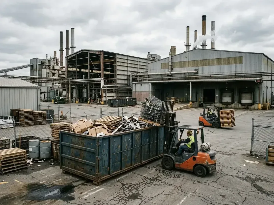 industrial-factory-scrap-conta-003 — frequently asked questions, Cheap Roll-off Dumpster Rentals in Germantown Hills, IL